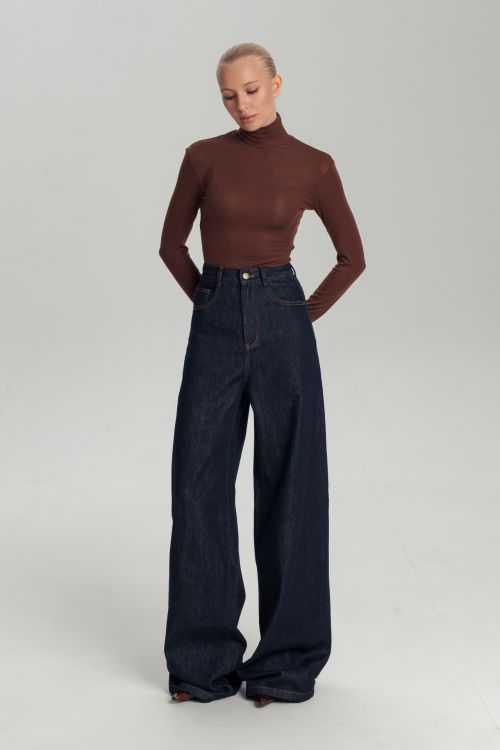 Джинсы палаццо