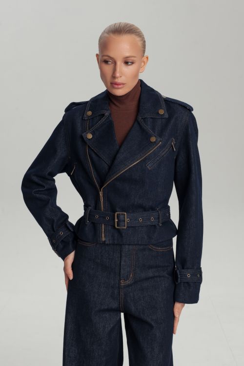 Жакет из джинсы