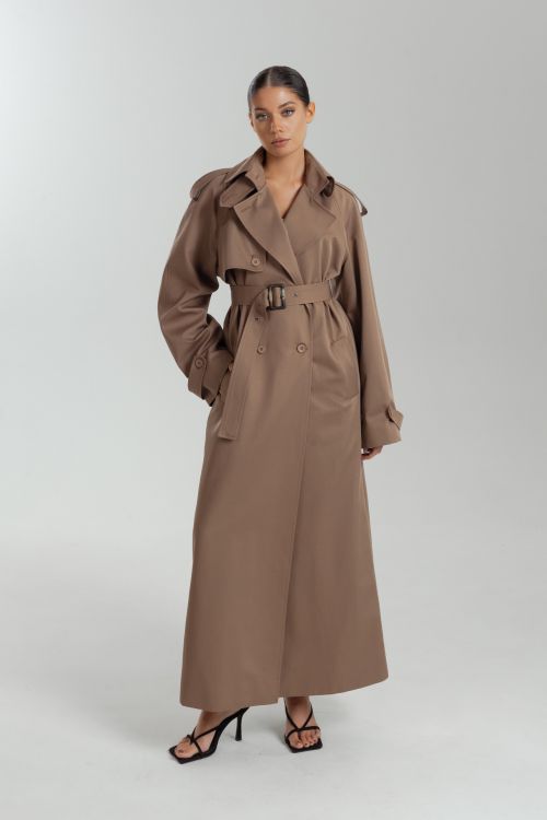 Тренч удлиненный