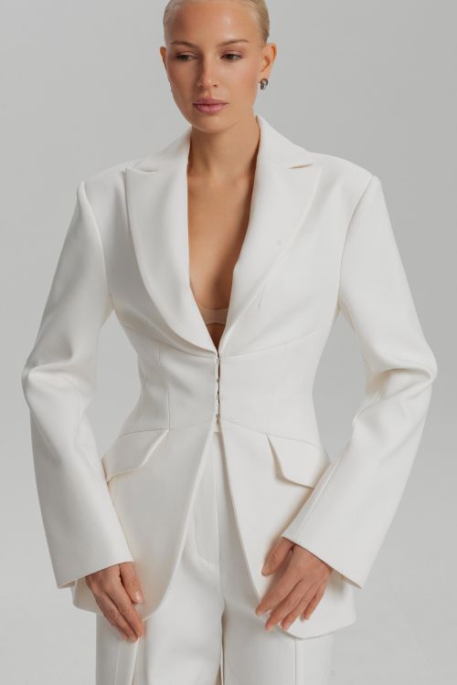 Жакет с корсетной талией