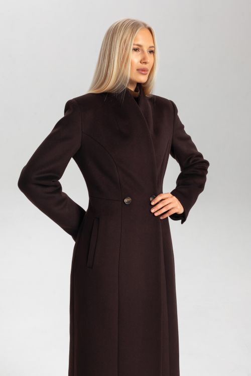 Пальто-кимоно с утеплителем